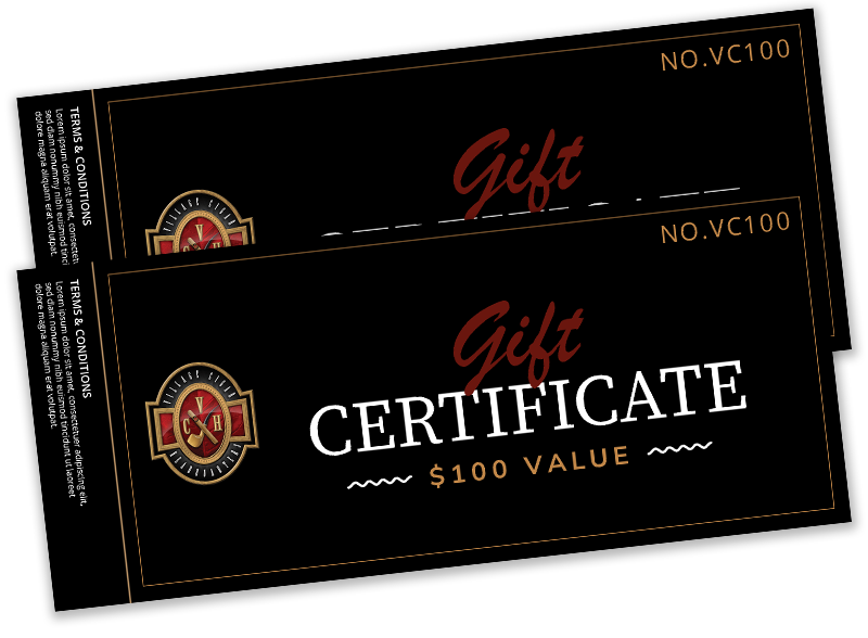 Cigar Village Gift Certificates